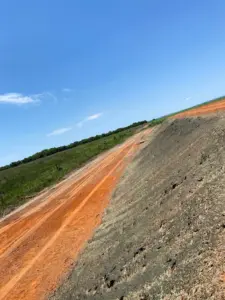 contenção de erosão em margens