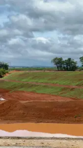 controle de erosão em barragens