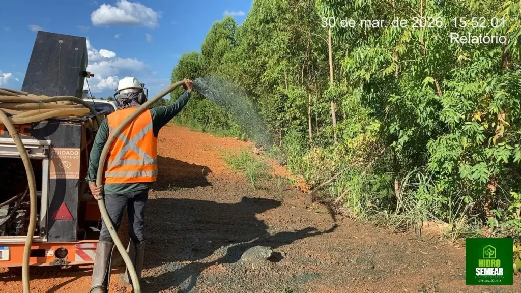 hidrossemeadura para mineração