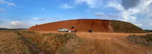 proteção de taludes