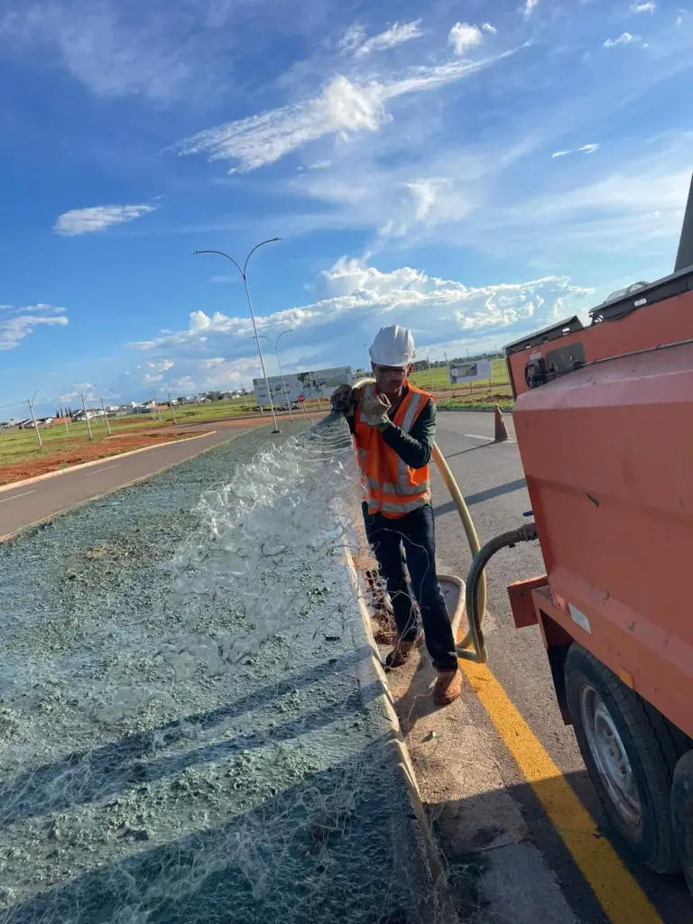 proteção de taludes rodoviários