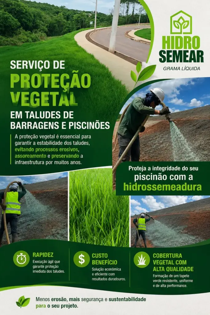 serviço de contenção de taludes